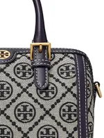 T Monogram Petite Barrel Bag