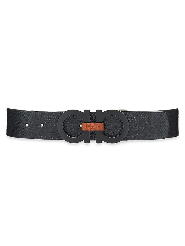 Burberry Reversible Navy and Black Monogram TB Belt – BlackSkinny