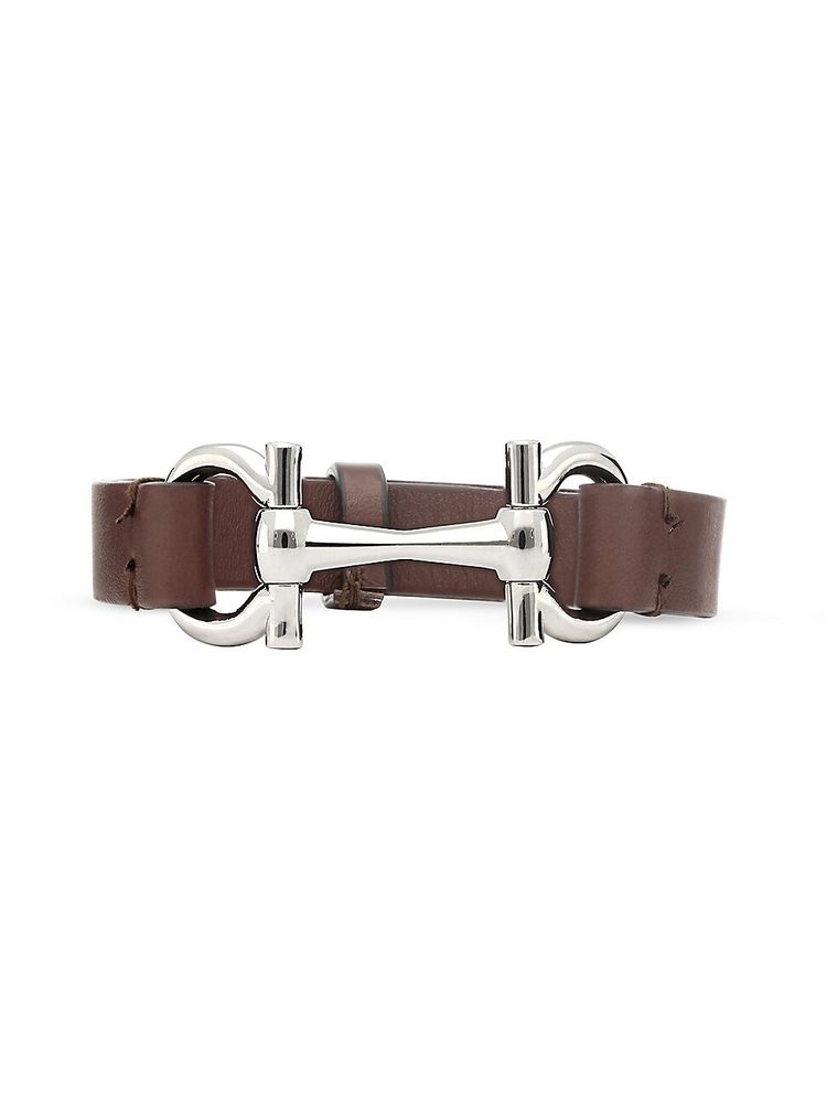 leather bit bracelet