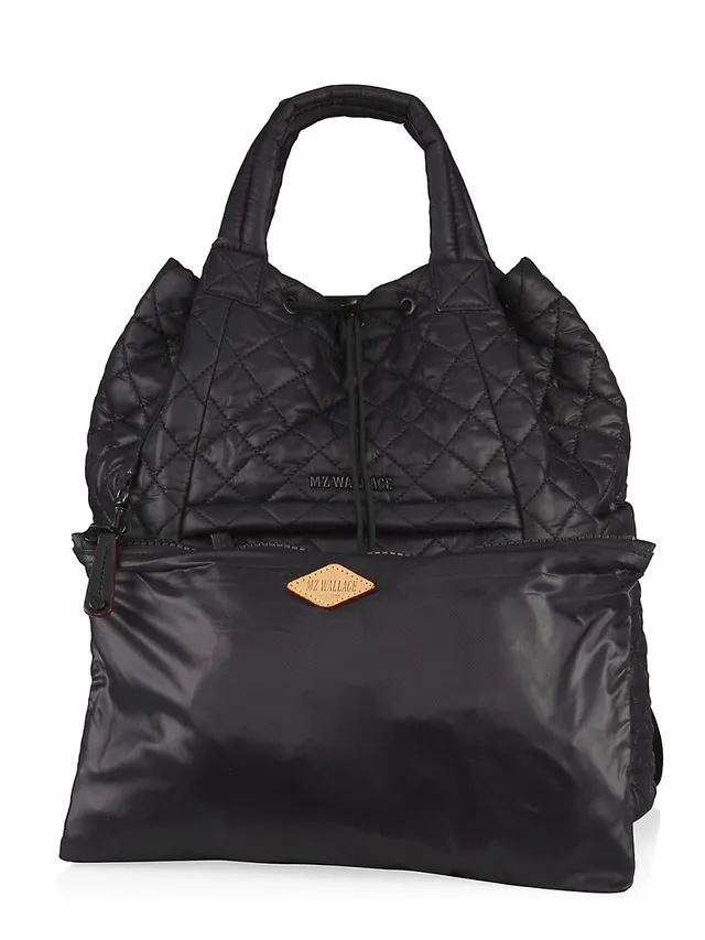 Shop MZ Wallace Metro Convertible Quilted Nylon Backpack