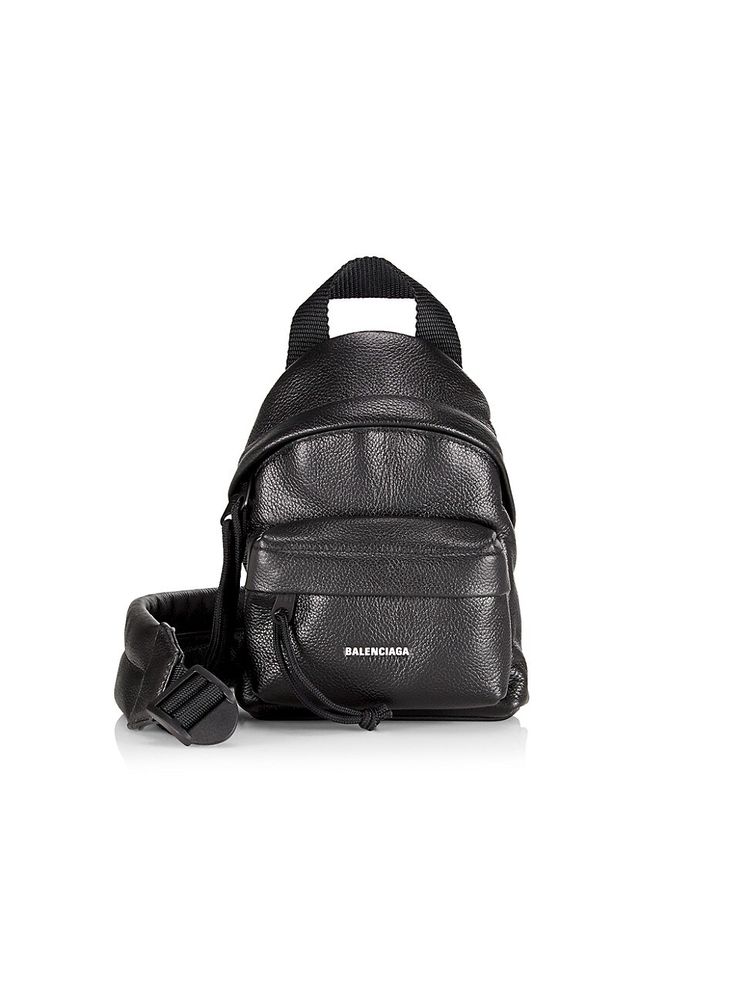 Buy Balenciaga Mini Appliquéd Nylon Backpack  Black At 30 Off   Editorialist