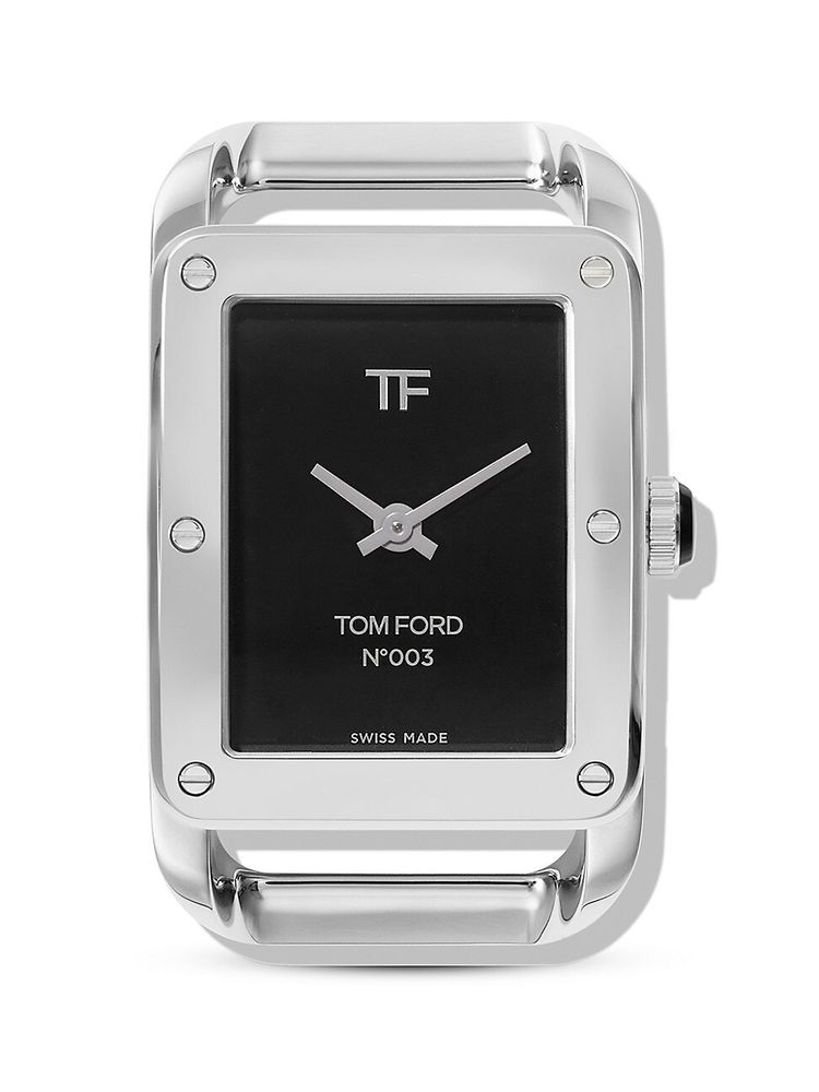 Tom Ford Men's No. 003 Stainless Steel Watch - Black Grey | The Summit