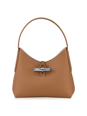 Women's Roseau XS Leather Shoulder Bag - Natural