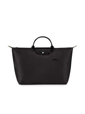 Women's Large Le Pliage Green Travel Bag - Black