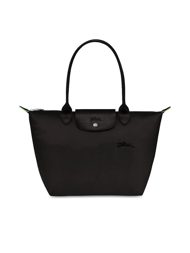 Longchamp Women's Small Le Pliage Green Shoulder Bag - Black