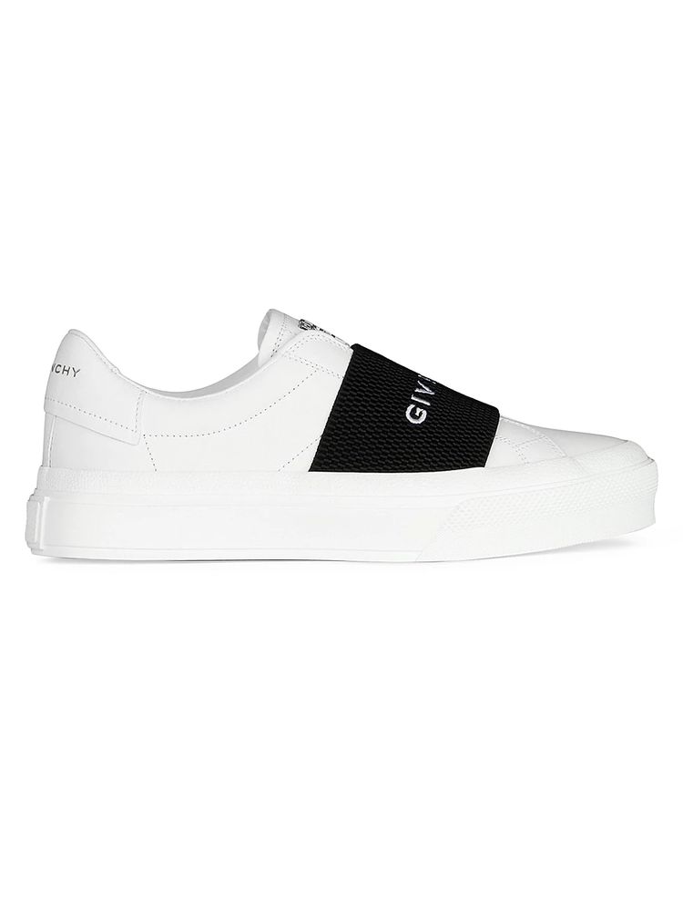 Givenchy Women's City Sport Leather Low-Top Sneakers - White Black | The  Summit