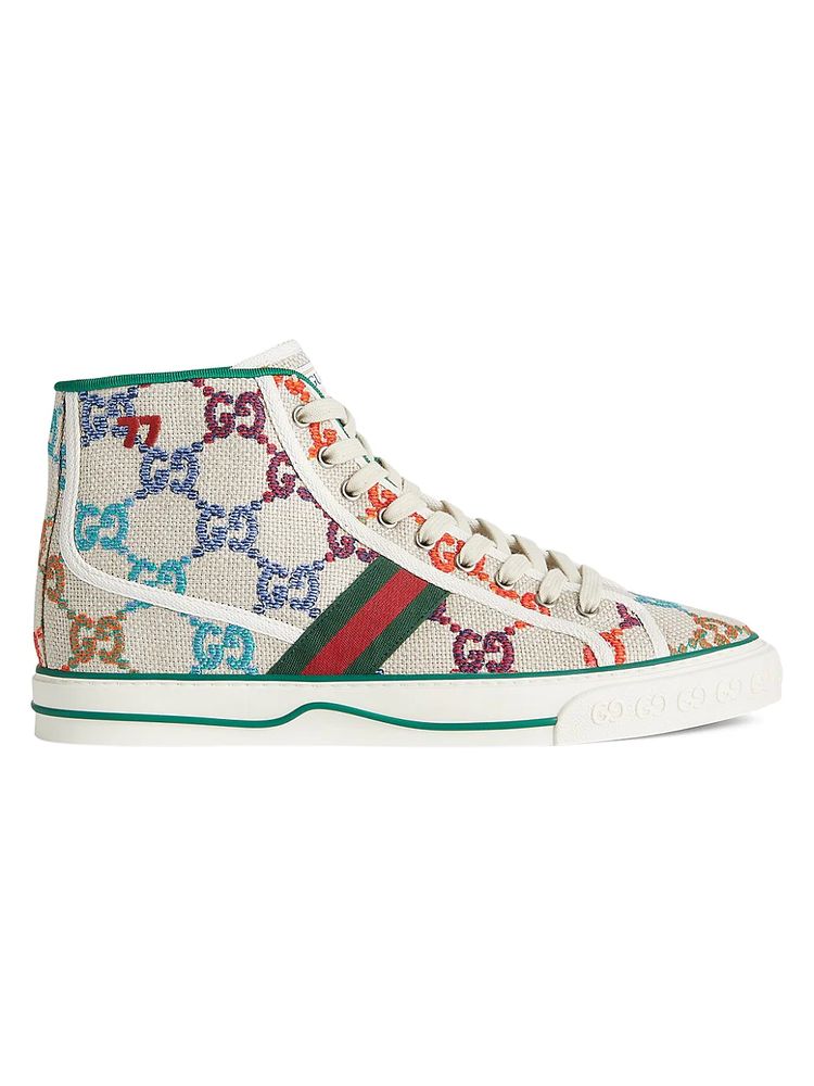 Gucci Men's Gucci Tennis 1977 High-Top Sneakers - Size 8 | The Summit