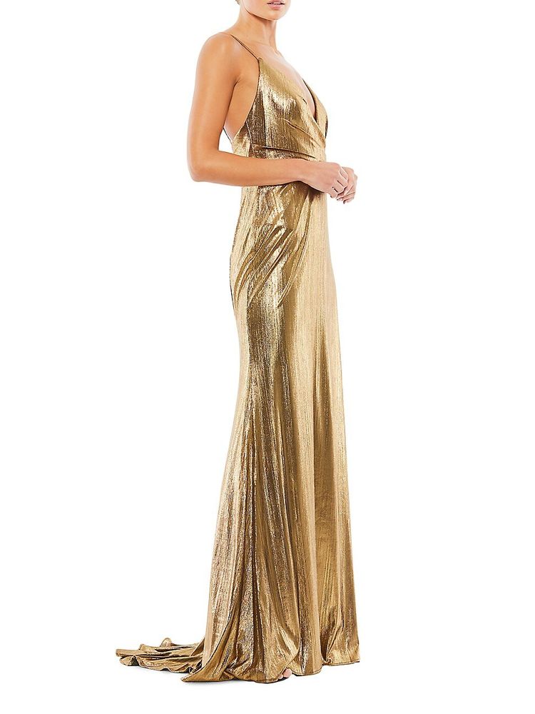 bronze gown