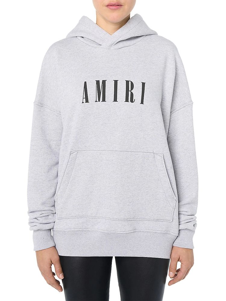 AMIRI Paint Drip Logo Hoodie - Farfetch