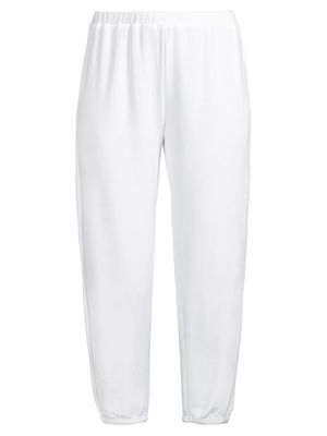 Women's Amandine French Terry Sweatpants - White