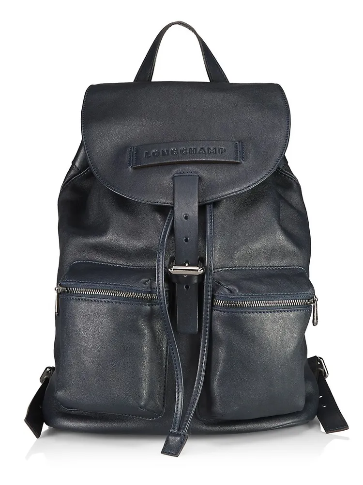 Moda Luxe Center Zip Backpack - Women's Bags in Grey