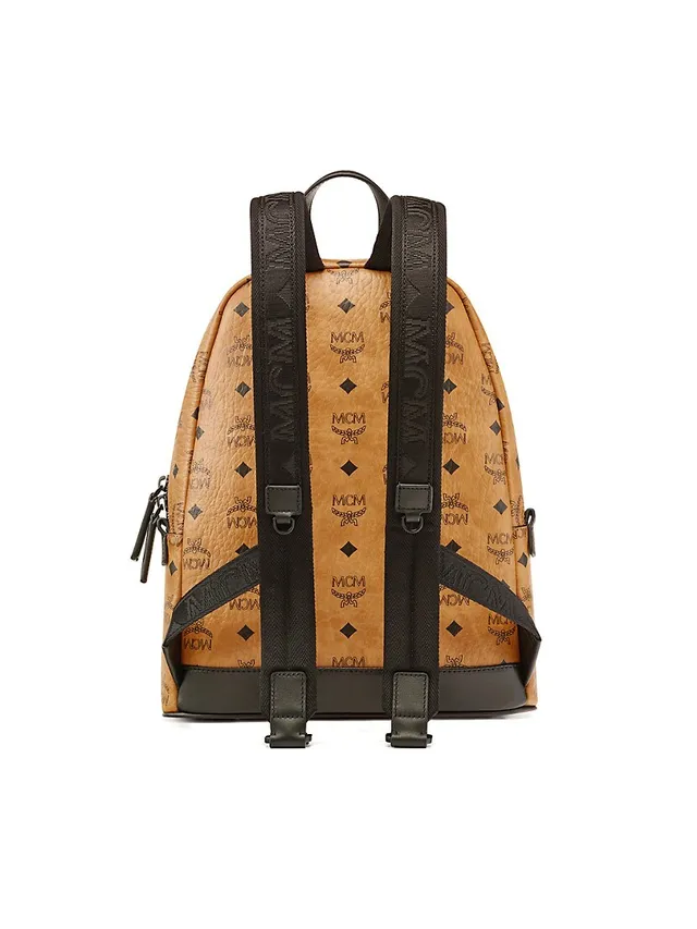 Men's Signature Medium Backpack Bb Monogram Jacquard Canvas in