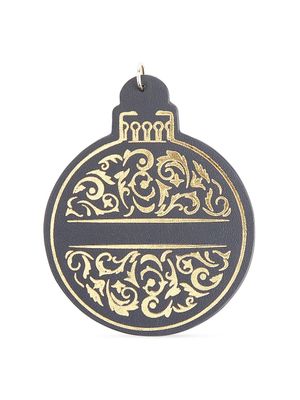 Leather Christmas Tree Ornament