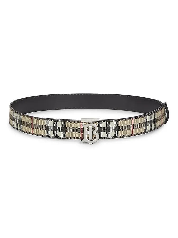 Burberry Vintage Check Reversible Belt - L