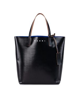 Christian Louboutin Cabalou Perforated Leather Tote Bag - Men - Black Bags