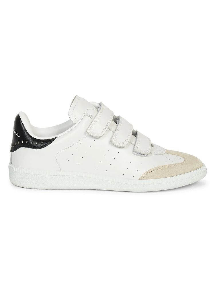 Isabel Marant Women's Beth Leather Sneakers - Black | The Summit