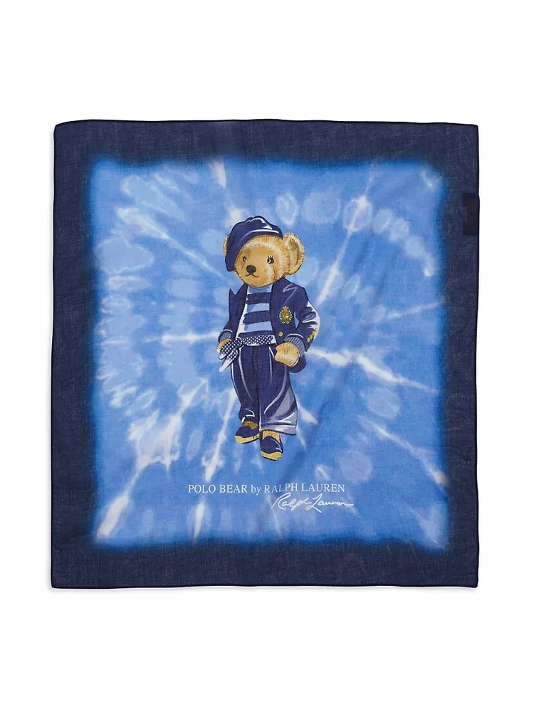 The Dapper Bear Silk Square Scarf - Dapper Bear Clothiers