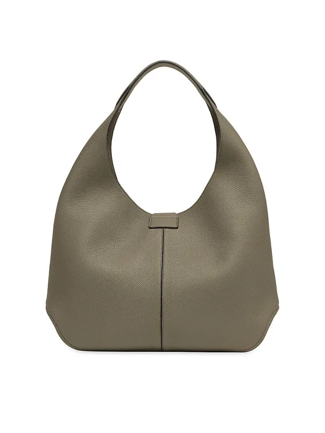 Tom Ford Women's Large Alix Leather Hobo Bag - Silk Taupe