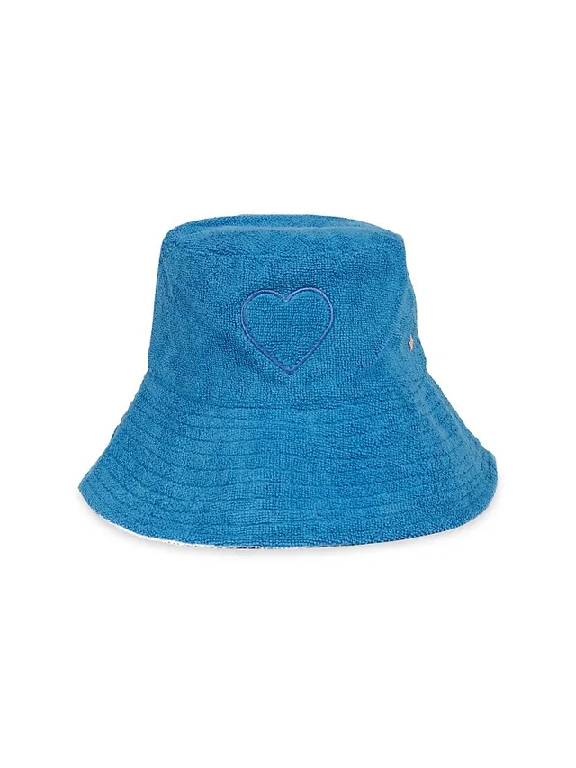 Shop Fendi Kid's Reversible Monogram Bucket Hat