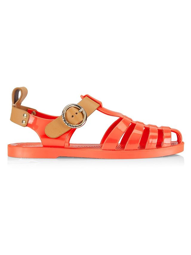 chloe jelly sandals