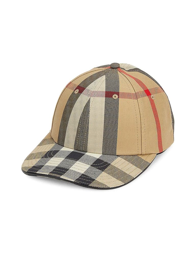 Burberry Women's Check Baseball Cap - Archive Beige - Size XS | The Summit