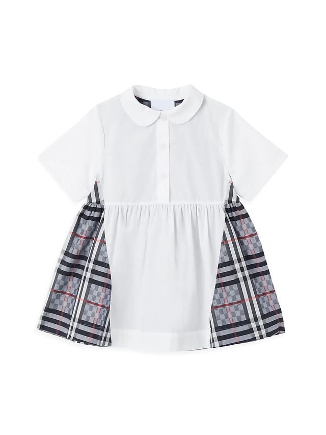 Burberry Baby's & Little Girl's Mini Mitsie Polo Dress - Pale Blue Check -  Size 2 | The Summit