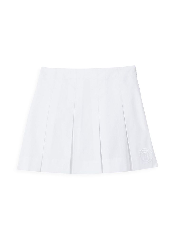 Burberry Little Girl's & Girl's Gaya Skirt - White - Size 14 | The Summit