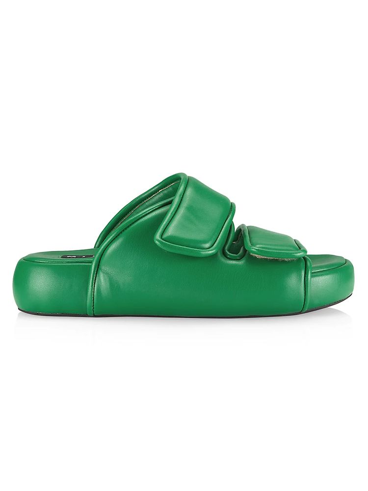 Simon Miller Women's 1-800 Fruit Club Cro Slide Sandals - Green - Size 5 |  The Summit