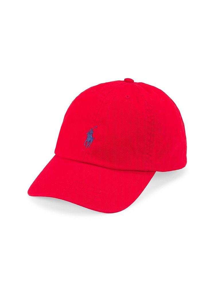 Polo Ralph Lauren Classic Sport Basbeball Hat - Red | The Summit