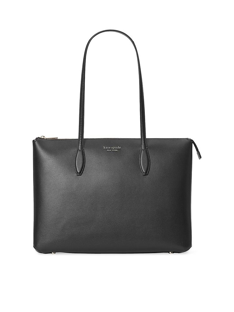 Kate spade new york Women's Aldy Large Leather Zip Tote - Black | The Summit