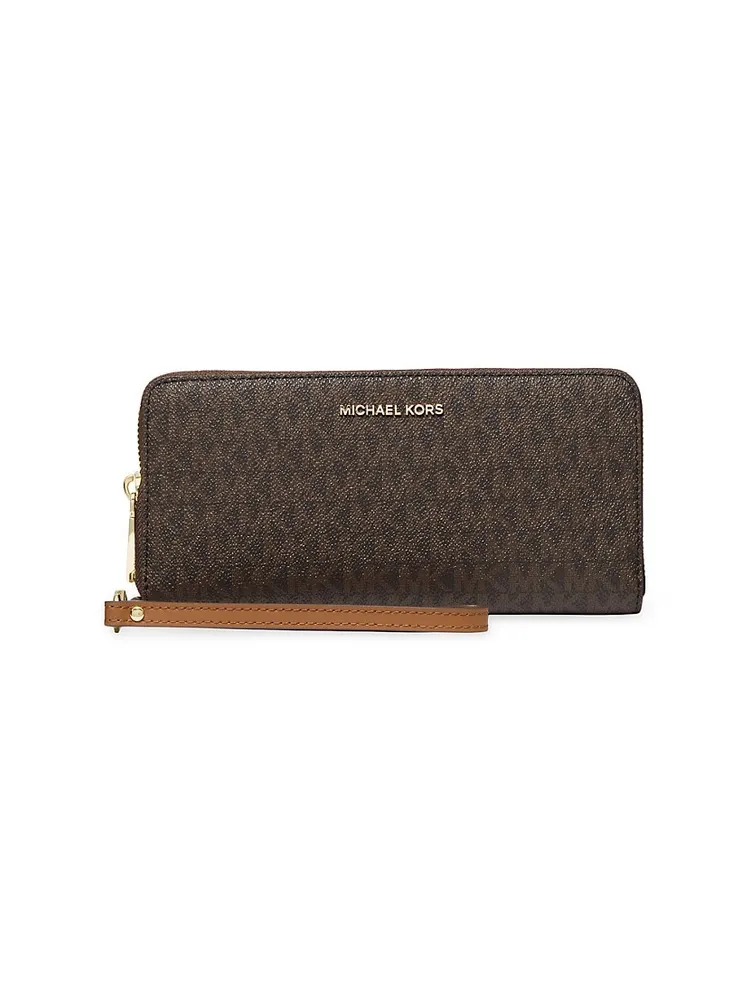 Michael Michael Kors Jet Set Travel Continental Wallet - Vanilla