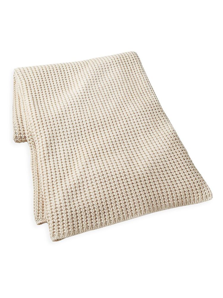 Ralph Lauren Almaden Cotton Throw Blanket - Sand | The Summit