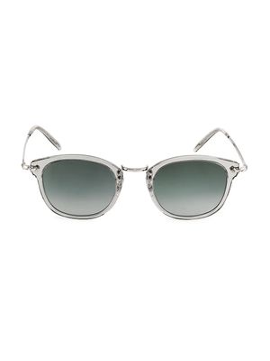 Women's OP 506 49MM Square Sunglasses - Grey