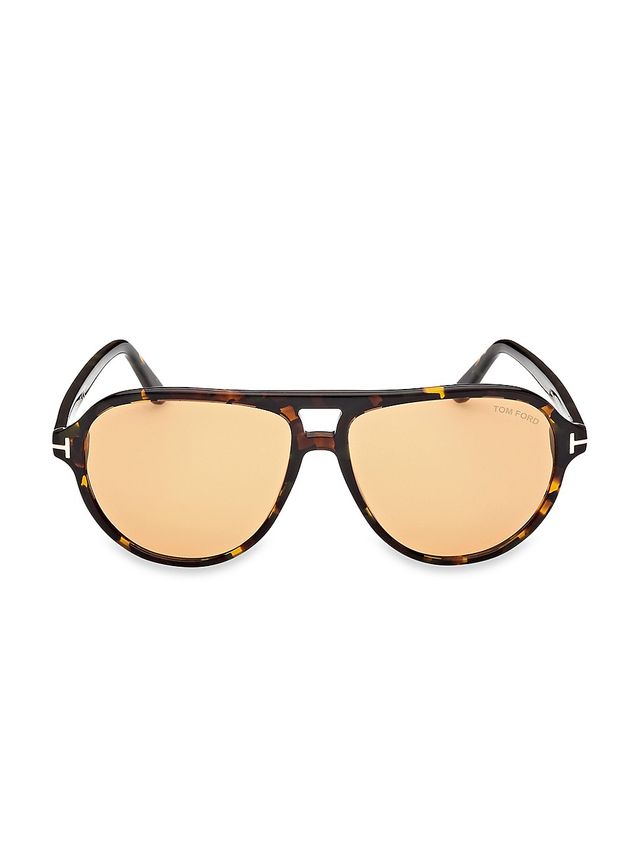 Tom Ford Men's Raoul 62MM Aviator Sunglasses - Black | The Summit