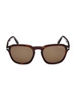 Tom Ford Men's Avery 60MM Navigator Sunglasses - Classic Dark | The Summit