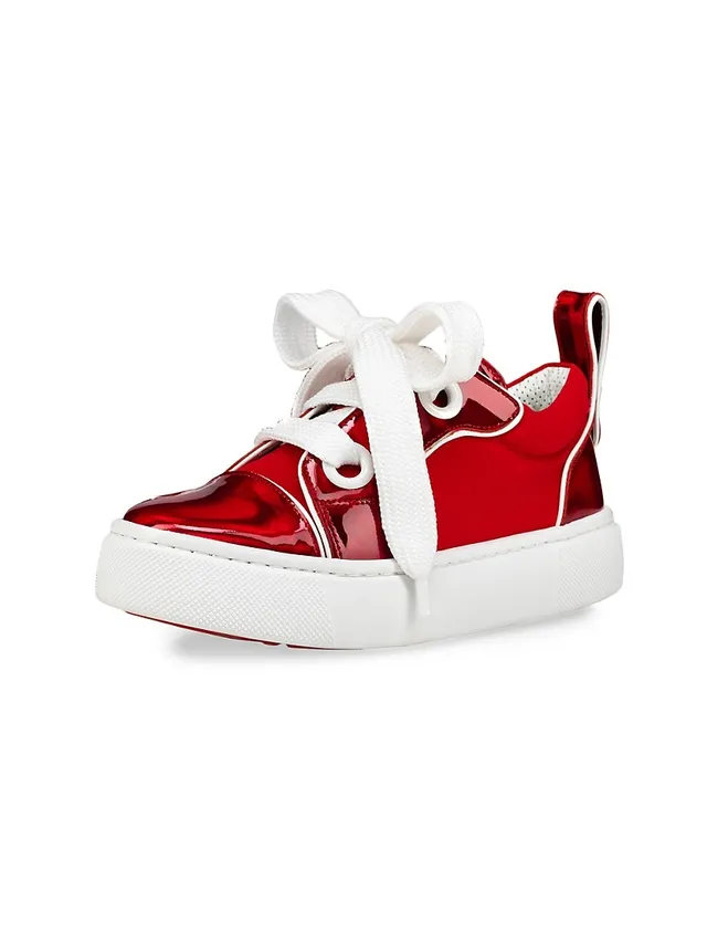 Toy Toy Metallic Sneakers in Metallic - Christian Louboutin Kids