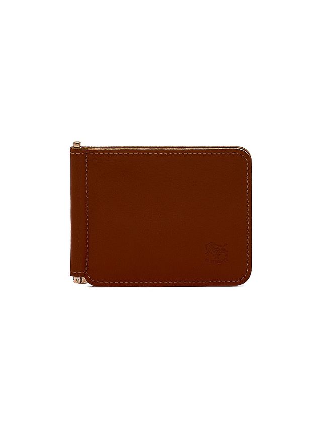 Il Bisonte Men's Leather Money Clip Wallet | The Summit