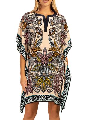 Women's Theodora Paisley Caftan Dress - Size XS