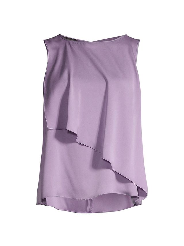 Emporio Armani Women's Charmeuse Silk Blouse - Lavendar - Size 6 | The  Summit