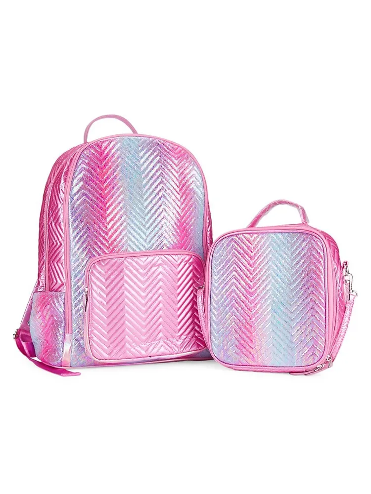 Rainbow Backpack & Lunch Bag Set