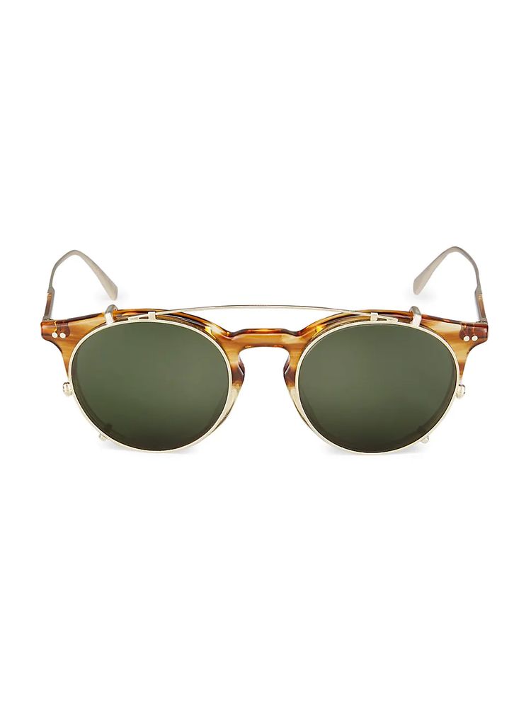 Brunello Cucinelli & Oliver Peoples Women's Eduardo 48MM Pantos Sunglasses  - Light Brown | The Summit