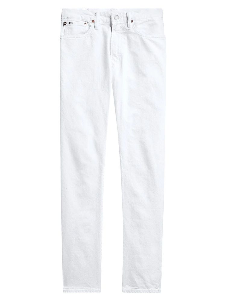 Preek Toevoeging zin Polo Ralph Lauren Men's Varick Slim Straight Jeans - White | The Summit