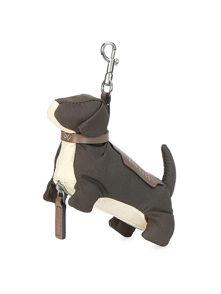 Anya Hindmarch Dog Bag Charm - Taupe