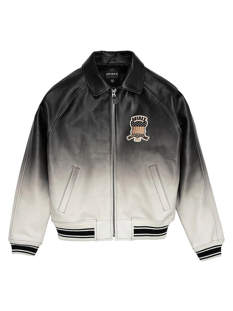 Avirex Icon Ombre Leather Jacket | The 
