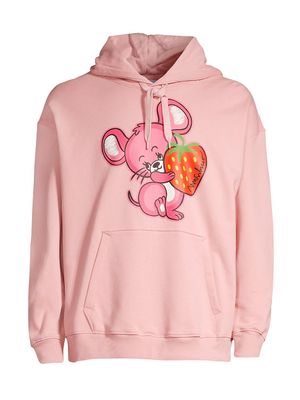 Virgil Abloh x Disney x Brooklyn Museum Mickey Mouse Hoodie Black