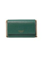Women's Morgan Saffiano Leather Flap Chain Wallet