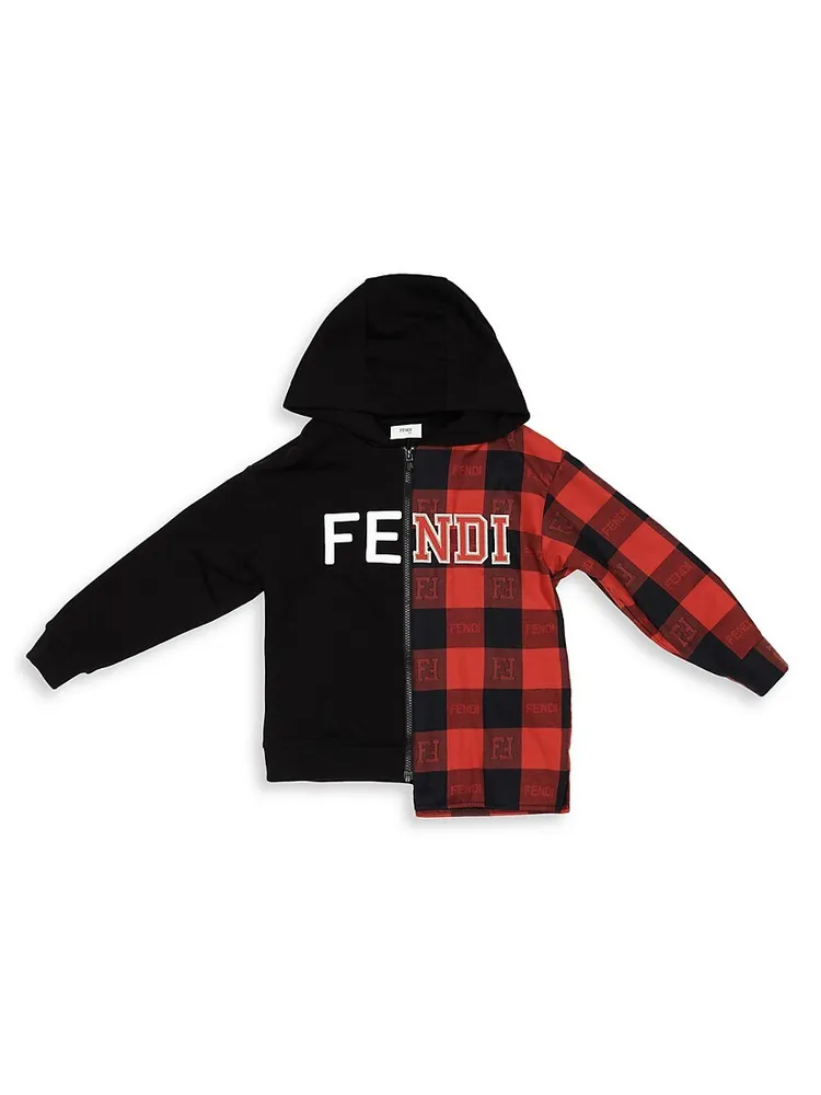 Fendi Monogram Zip-Up Hoddie