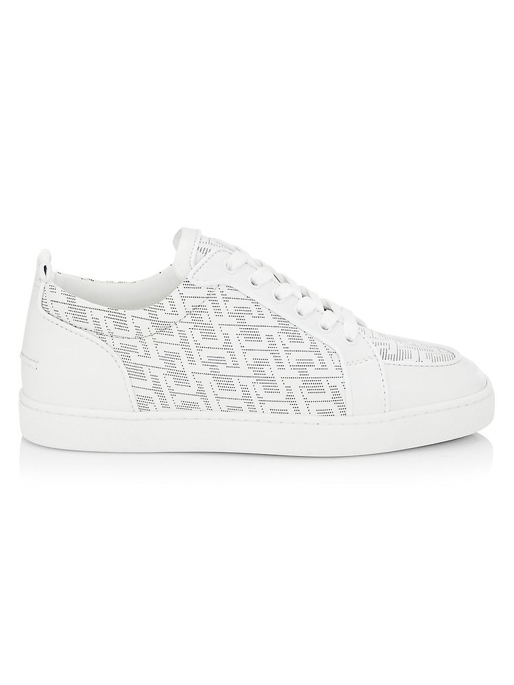 uendelig under sygdom Christian Louboutin Men's Rantulow Orlato Leather Low-Top Sneakers - Bianco  | The Summit