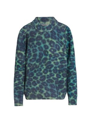 Leopard Crewneck Sweater