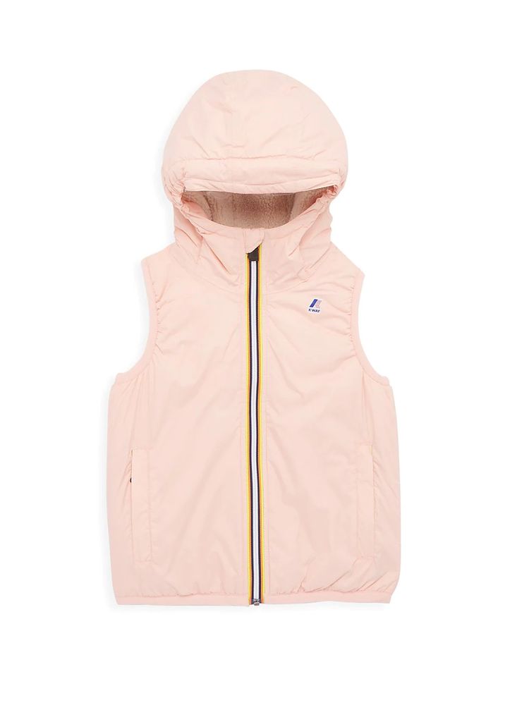 K-Way Little Girl's u0026 Orlan Orsetto Vest - Pink | The Summit